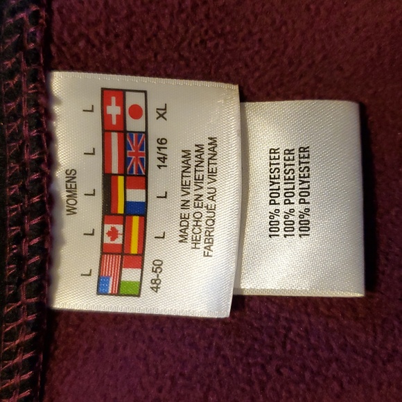 Spyder women's purple and black zipped jacket. Size large - Picture 11 of 12